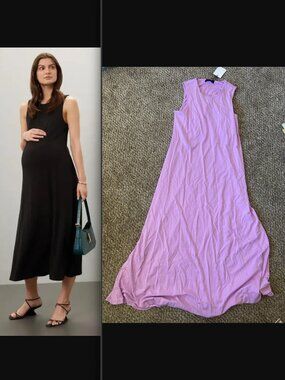 Hatch - Jaimie Dress - Purple Orchid - Small/Medium